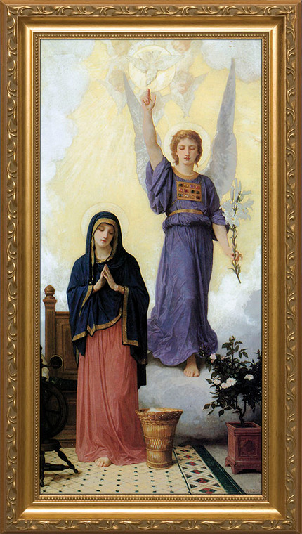 L'Annunciation - Standard Gold Framed Art