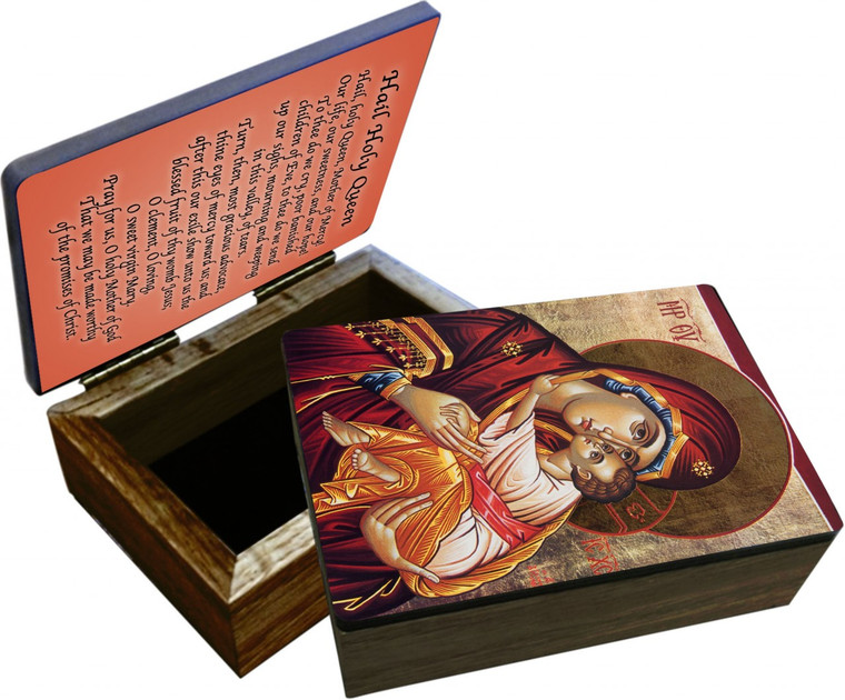 Icon of Mary Keepsake Box