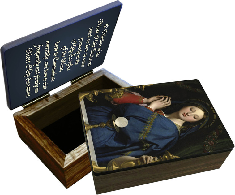 Madonna of the Host Keepsake Box