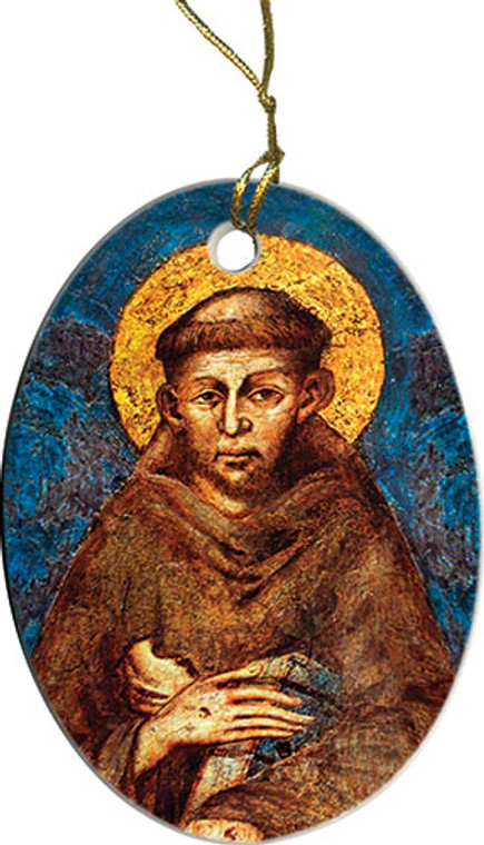 St. Francis by Cimabue Ornament