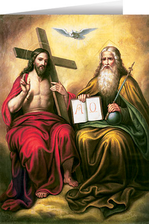 The Holy Trinity Greeting Card The Holy Trinity Greeting Card