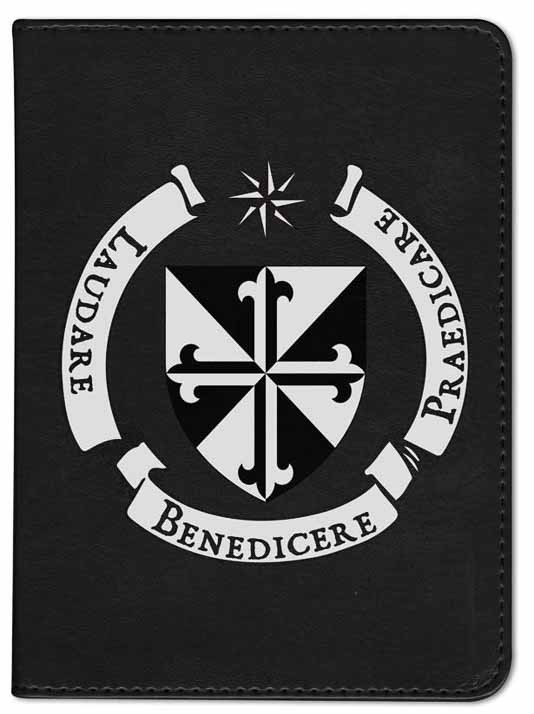 Personalized Catholic Bible with Dominican Shield Cover - Black RSVCE
