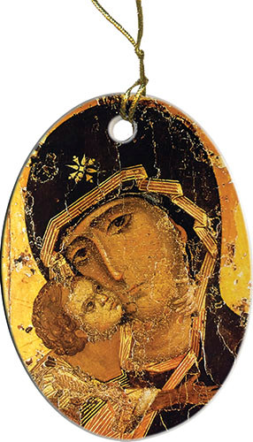Our Lady of Vladimir Ornament