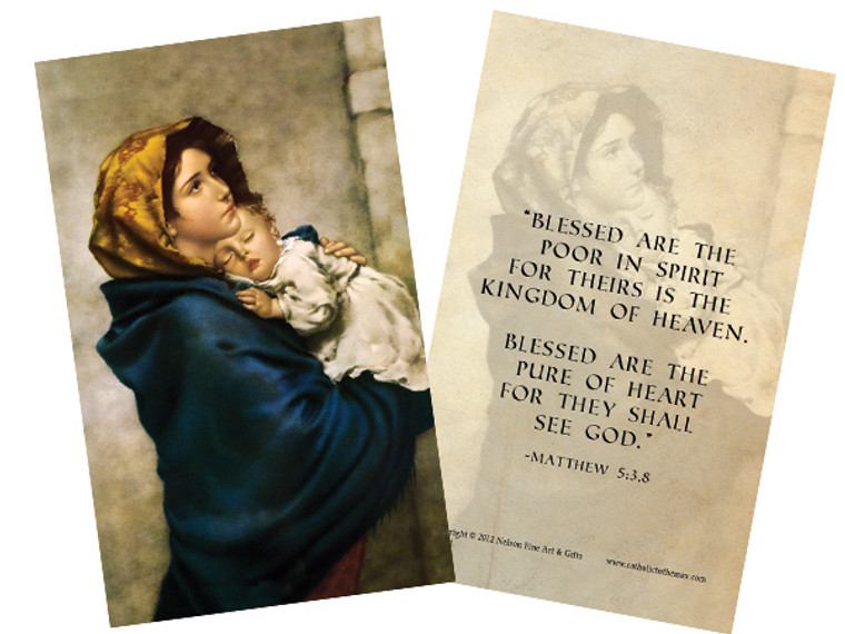 Madonna of the Streets Holy Card