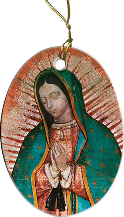 Our Lady of Guadalupe Detail Ornament