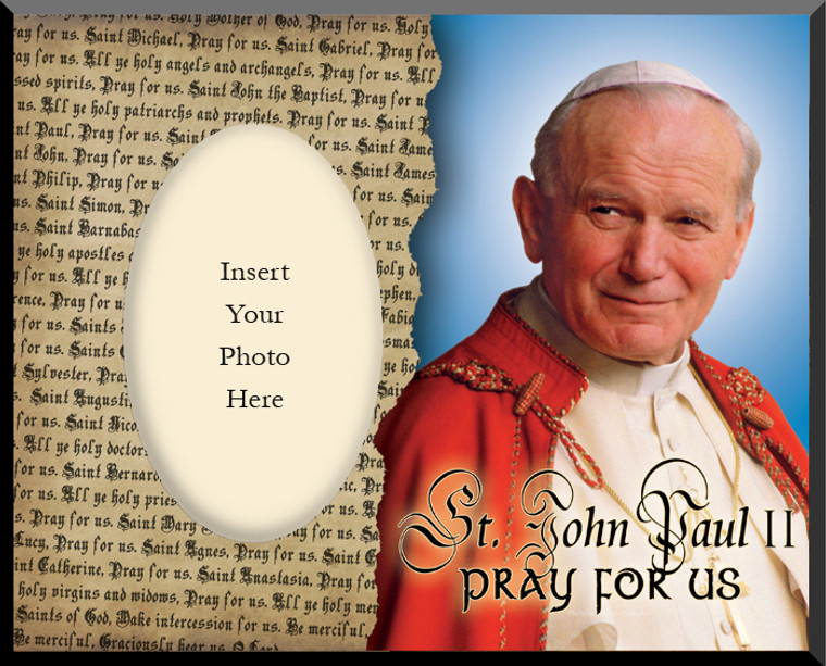 St. John Paul II  Photo Frame