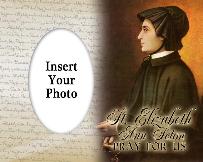 St. Elizabeth Ann Seton Photo Frame