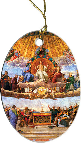 Disputation of the Eucharist Ornament