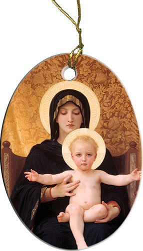 Virgin and Child Ornament
