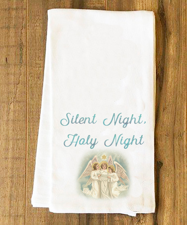 Silent Night Tea Towel