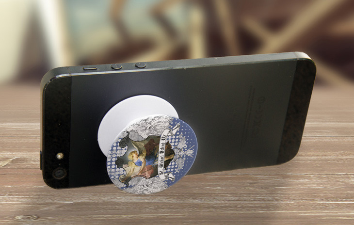 St. Michael Heraldic Pop-Up Phone Holder