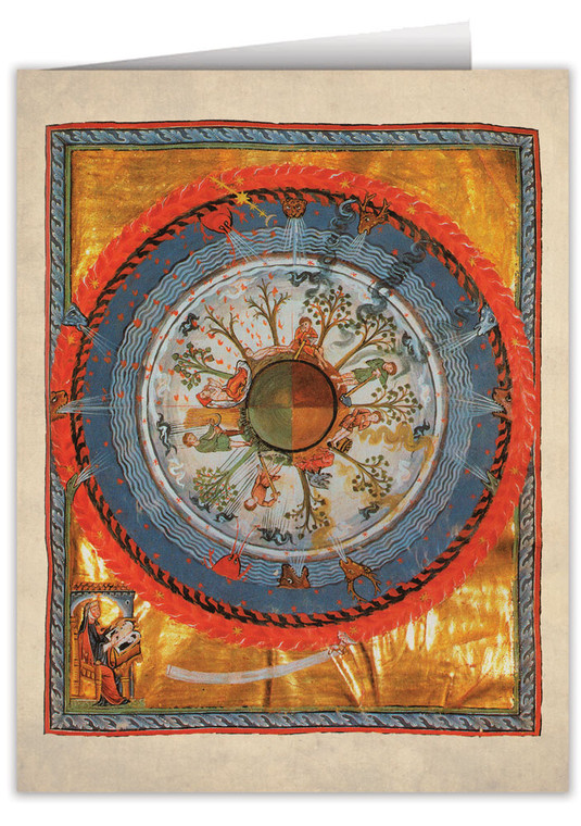 Humanity and Life by St. Hildegard von Bingen Note Card