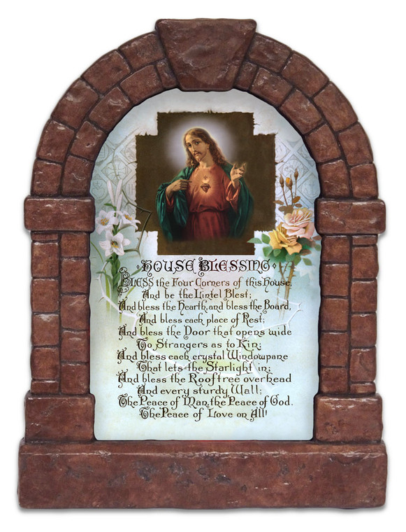 Sacred Heart House Blessing Outdoor  Garden Shrine