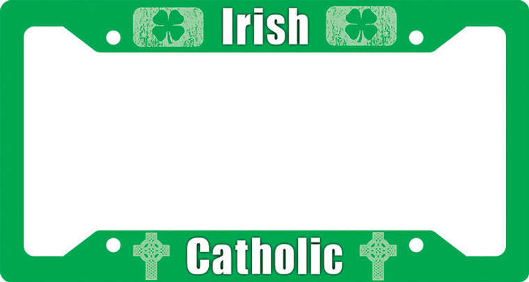 Irish Catholic Plate Frame