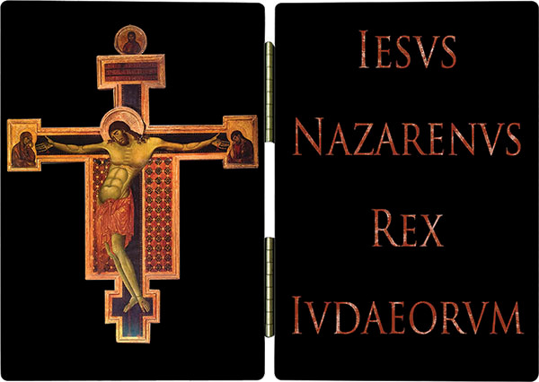 Byzantine Crucifix Diptych