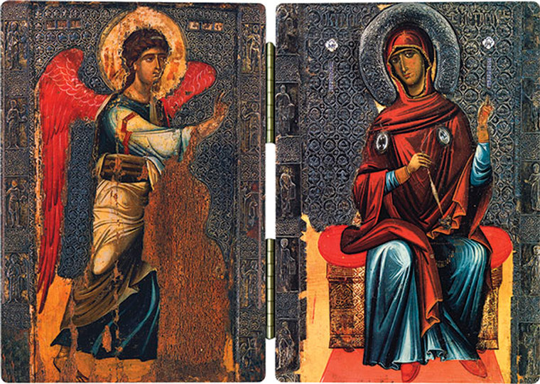 The Annunciation Icon Diptych