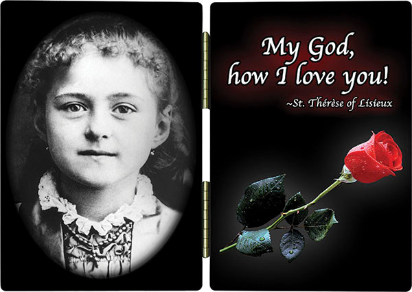 St. Therese (Child) Diptych