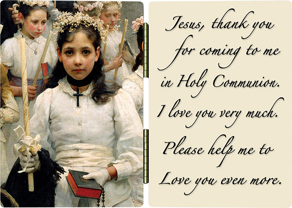 After the First Holy Communion (Detail 1 Girl) Diptych