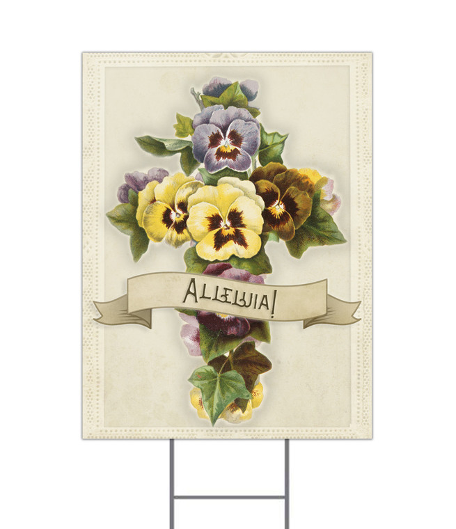 Alleluia Yard Sign Alleluia Yard Sign