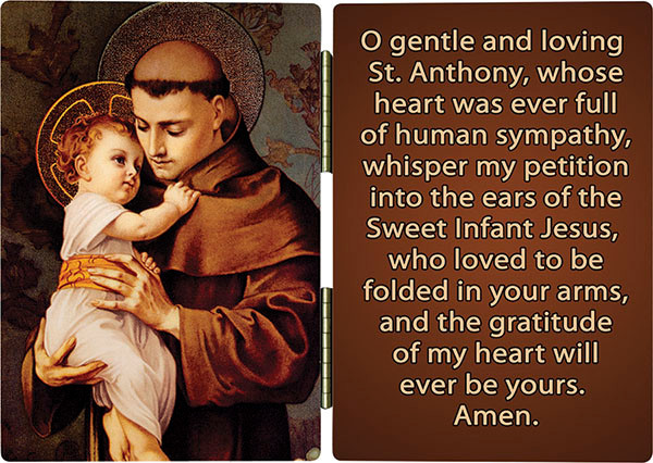 St. Anthony with Jesus Diptych