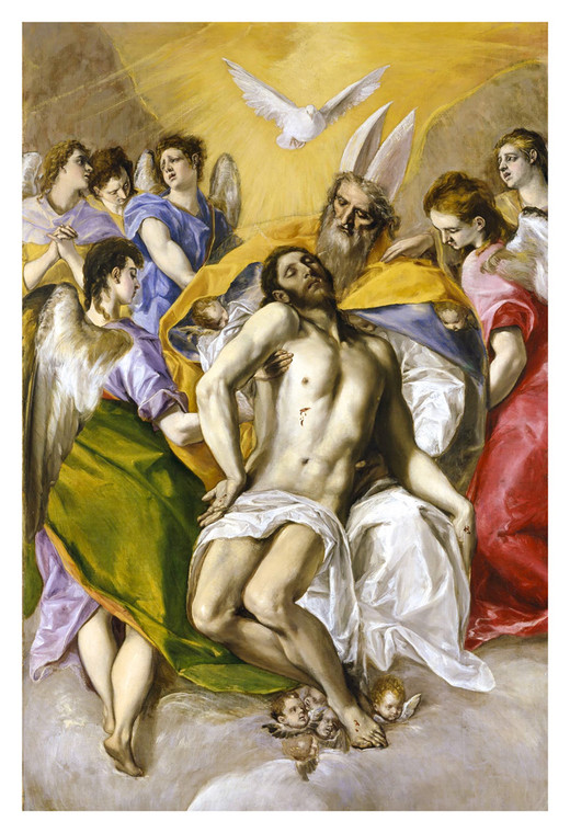 The Trinity by El Greco Print