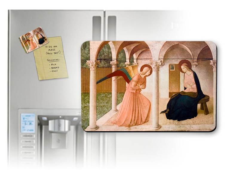 Annunciation by Bl. Fra Angelico Magnet