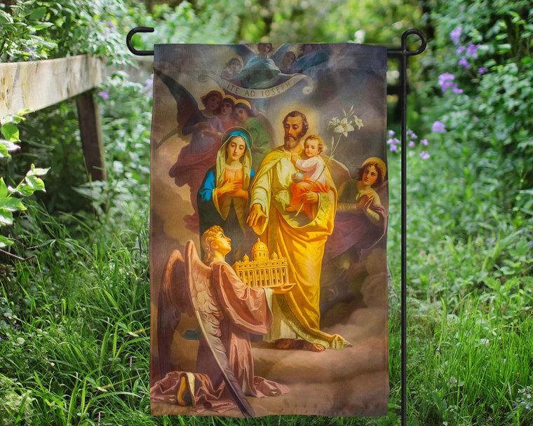 St. Joseph Patron of the Universal Church Outdoor Garden Flag