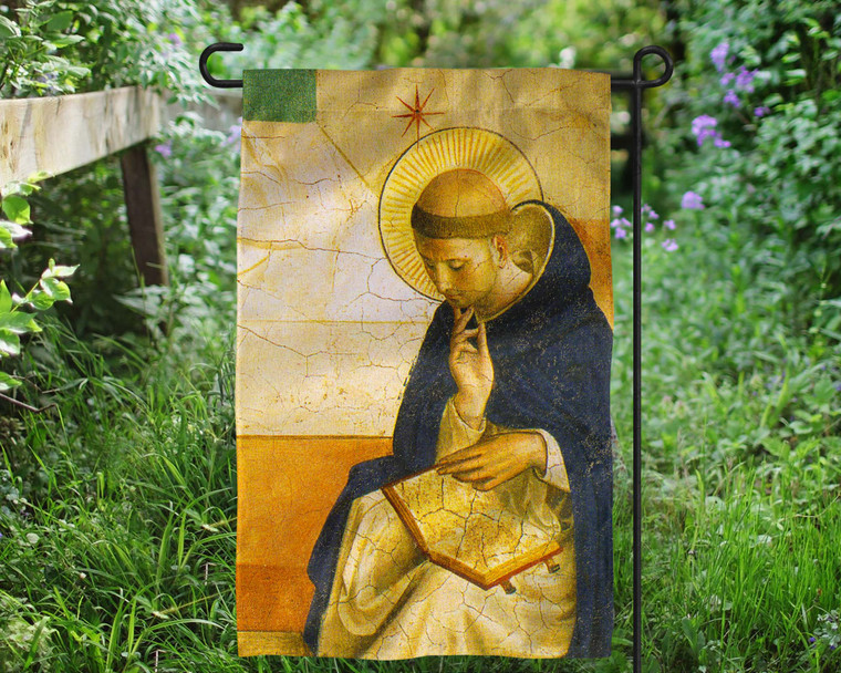 St. Dominic Outdoor Garden Flag