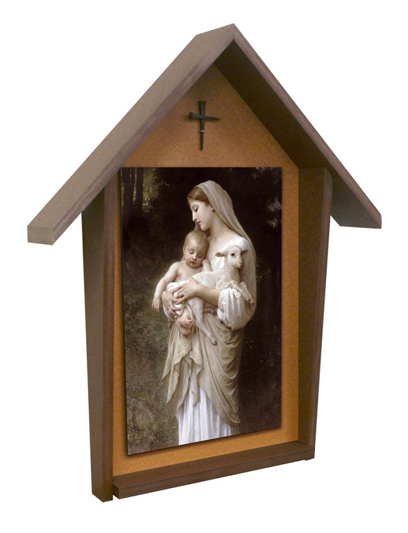 L'Innocence Deluxe Poly Wood Outdoor Shrine