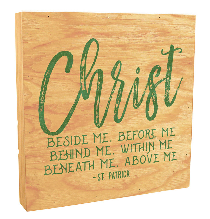 "Christ Before Me" Rustic Box Art 