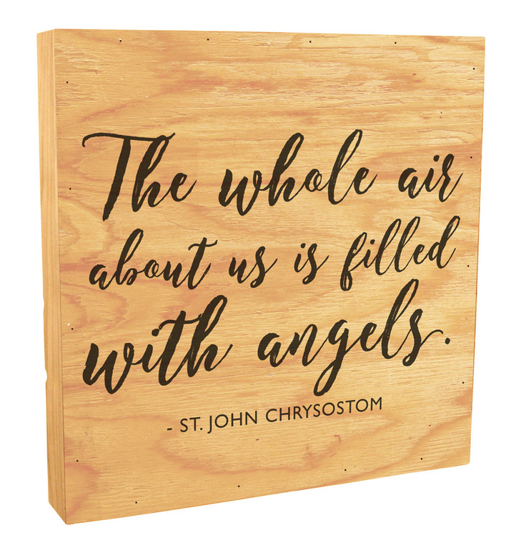 "The Whole Air About Us" Rustic Box Art 