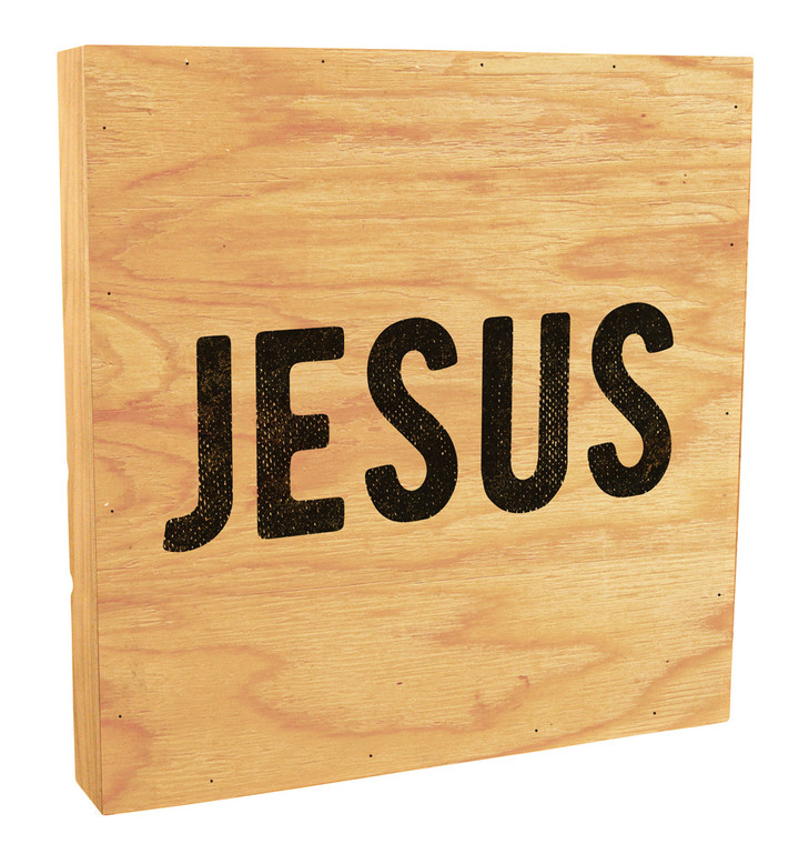 Jesus Rustic Box Art 