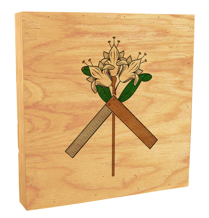 St. Joseph Symbol Rustic Box Art 