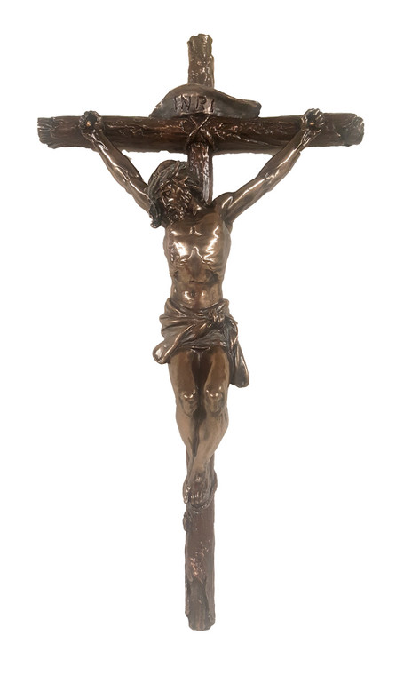 Bronze Crucifix - 16"