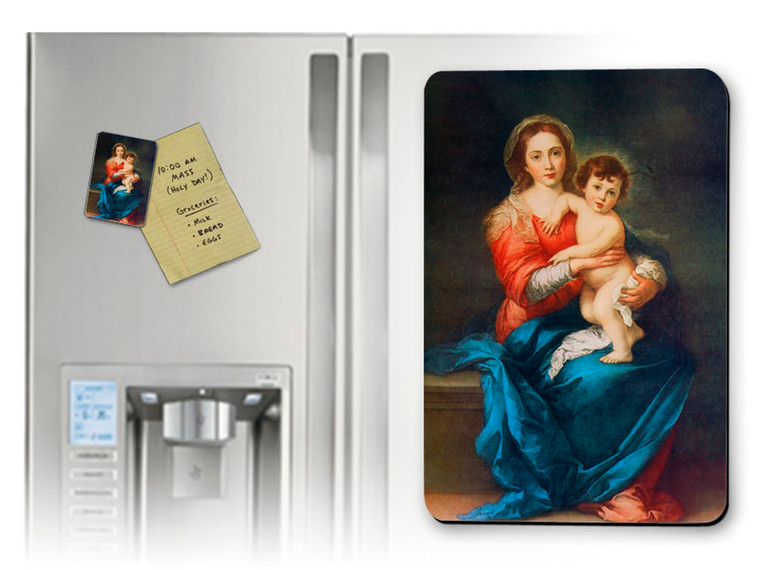 Virgin with Child Magnet