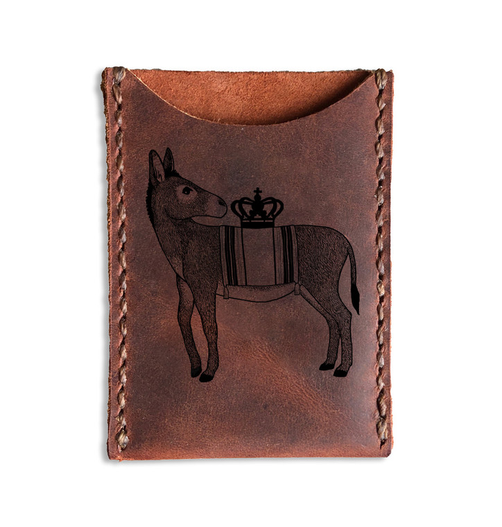 CORAGGIO Donkey Leather Card Holder