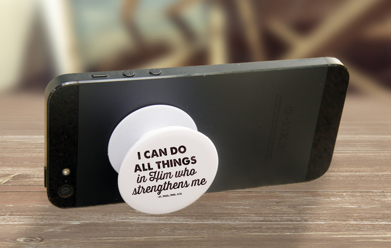 "I Can Do All Things" Pop-Up Phone Holder "I Can Do All Things" Pop-Up Phone Holder