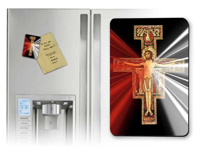 San Damiano Divine Mercy Magnet