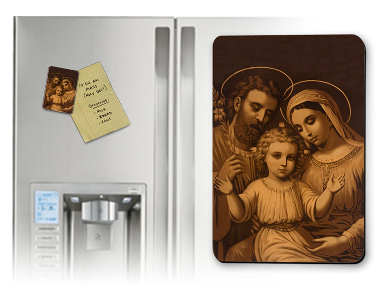 Sepia Holy Family Magnet Sepia Holy Family Magnet