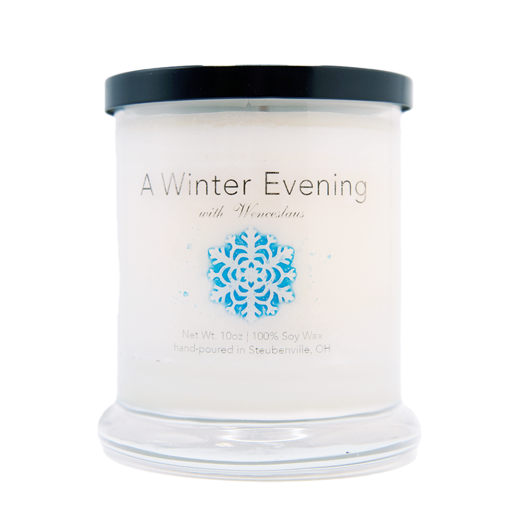 "A Winter Evening with Wenceslaus" Eucalyptus & Spearmint Soy Candle