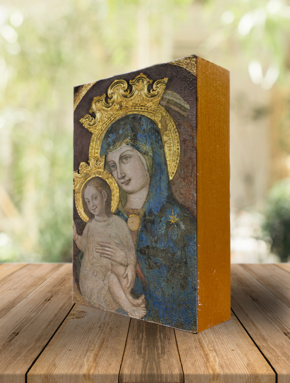 Mater Ecclesiae Icon Block