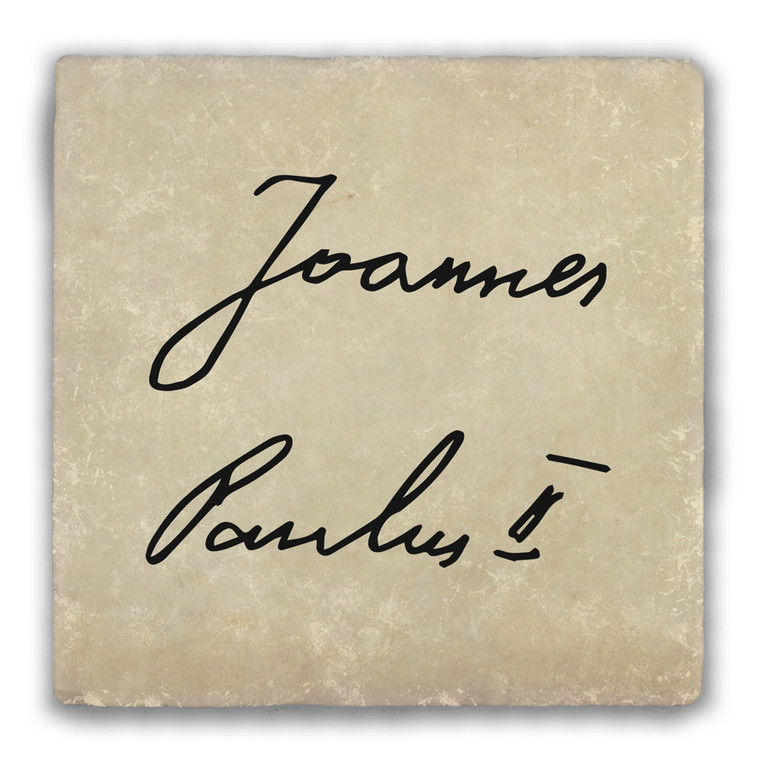 St. Pope John Paul II Signature Warm Tumbled Stone Tile