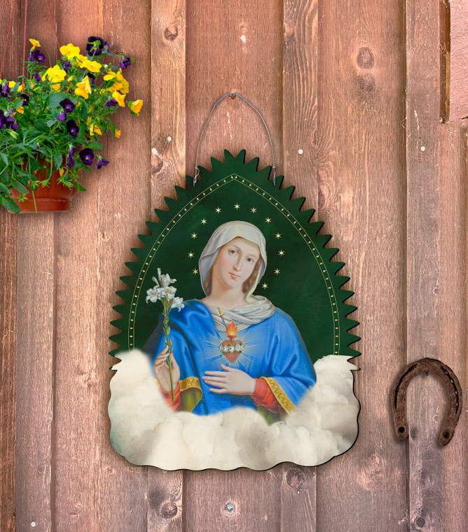 Immaculate Heart of Mary IV Shrine Door Hanger