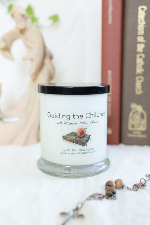 "Guiding the Children with St. Elizabeth Ann Seton" Spiced Apple Cider Soy Candle