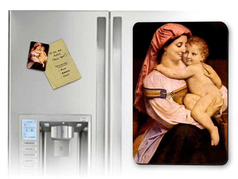 Spanish Madonna & Child Magnet