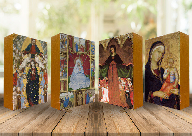 Mary Icon Set (PLOCK-4110, PLOCK-4114, PLOCK-4089, PLOCK-4122)