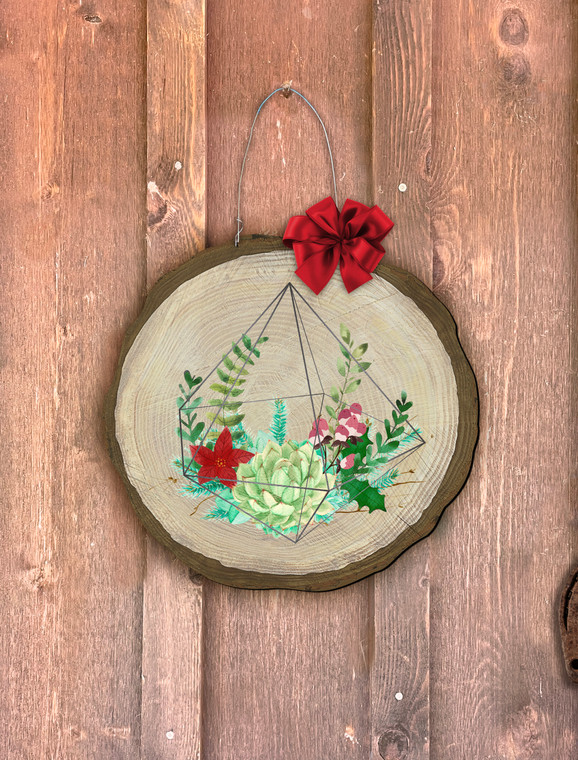 Terrarium Log End Door Hanger