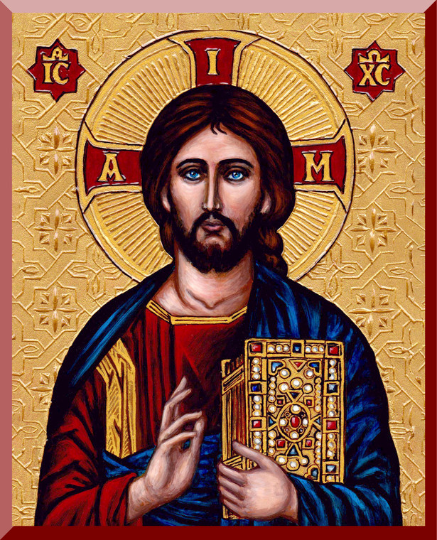 Theophilia Christ the Teacher Wall Plaque