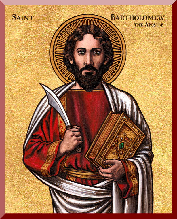 Theophilia St. Bartholomew Wall Plaque Theophilia St. Bartholomew Wall Plaque