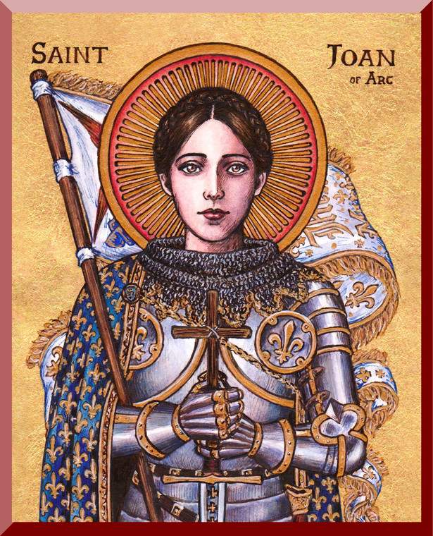 Theophilia St. Joan of Arc Wall Plaque